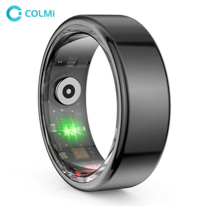 COLMI R02 Smart Ring Unissex - carregamento magnético - monitore sua saúde